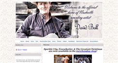 Desktop Screenshot of davidball.com